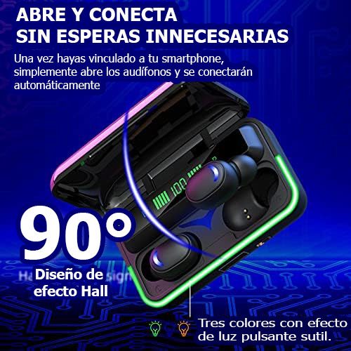 AUDIFONOS INALAMBRICOS E10 - Imagen 3