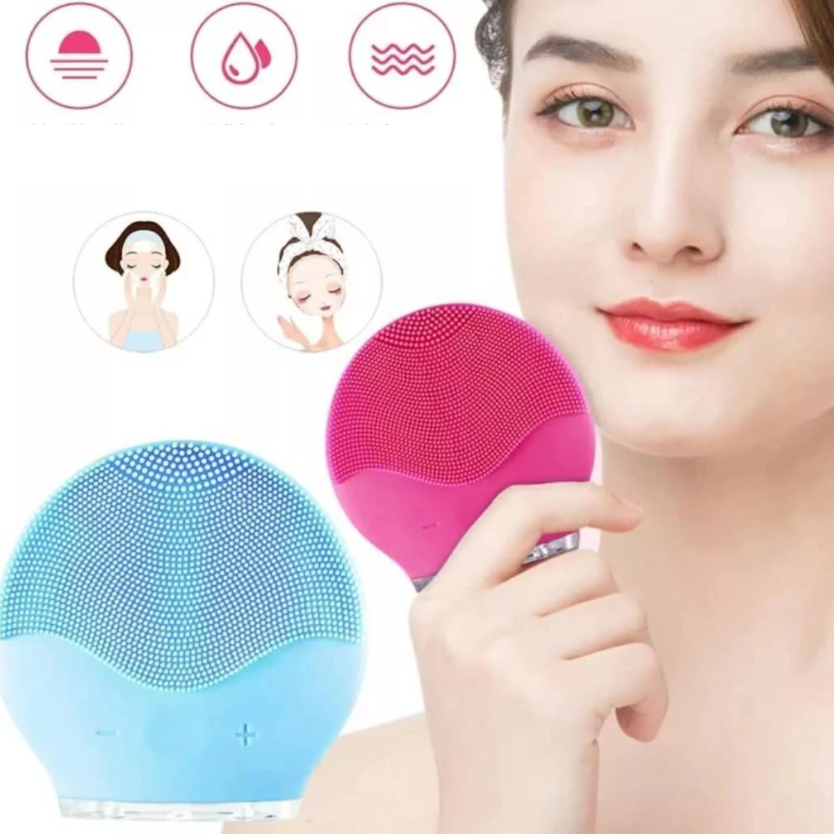Esponja Limpiadora Facial Eléctrica - Imagen 5
