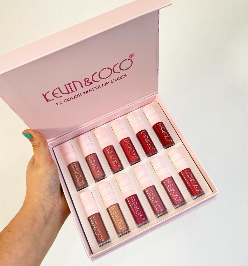 SET 12 LABIALES MATTE LIP GLOSS - Imagen 3
