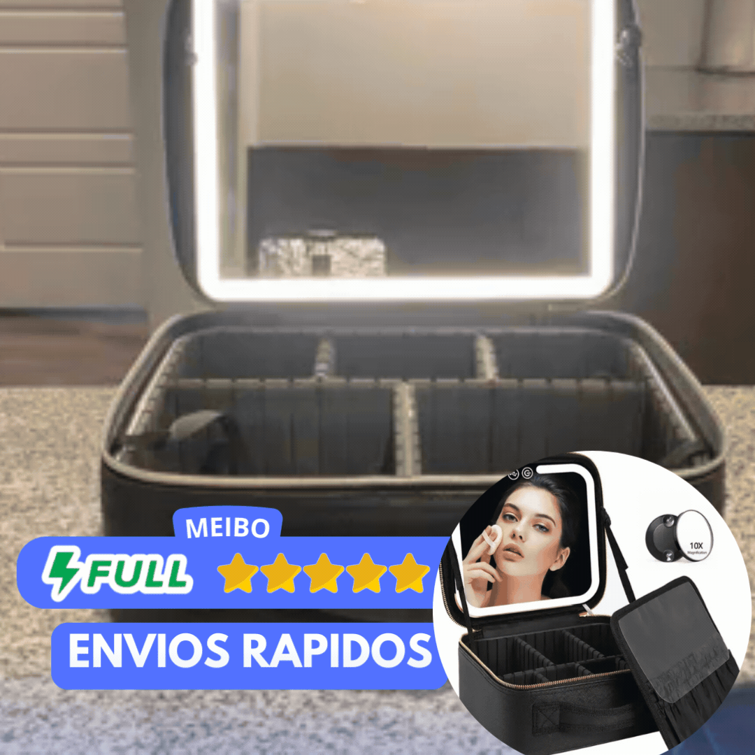 Cosmetiquero con luz
