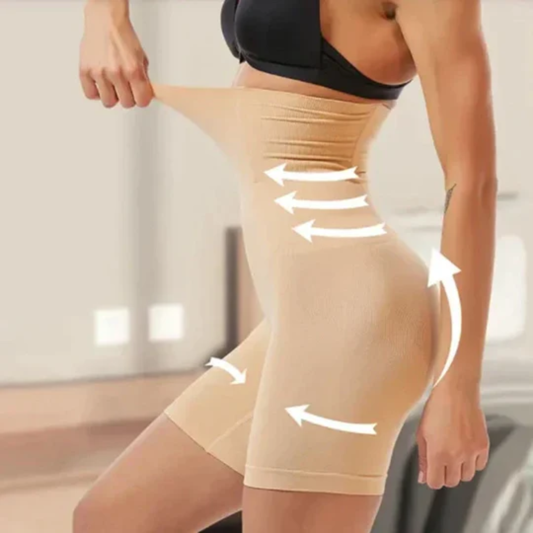 Faja Reductora Short Moldeadora Cintura - Imagen 4