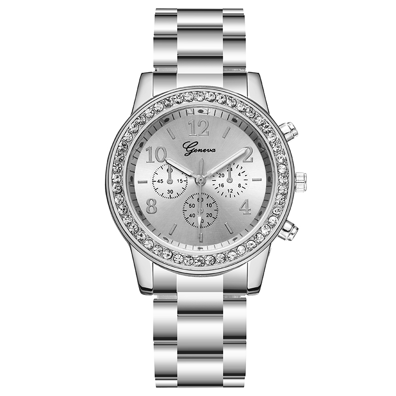 Set Reloj Clásico + Pulsera Para Mujer - Imagen 2