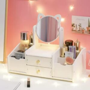 Espejo de maquillaje multifuncional