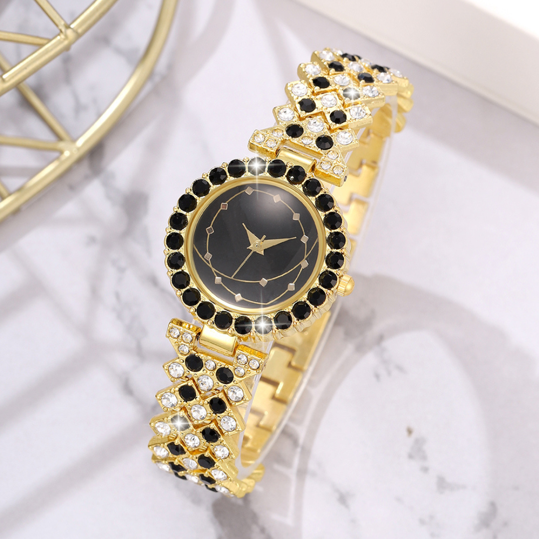 Set Reloj De Lujo Dama +Pulsera - Imagen 4