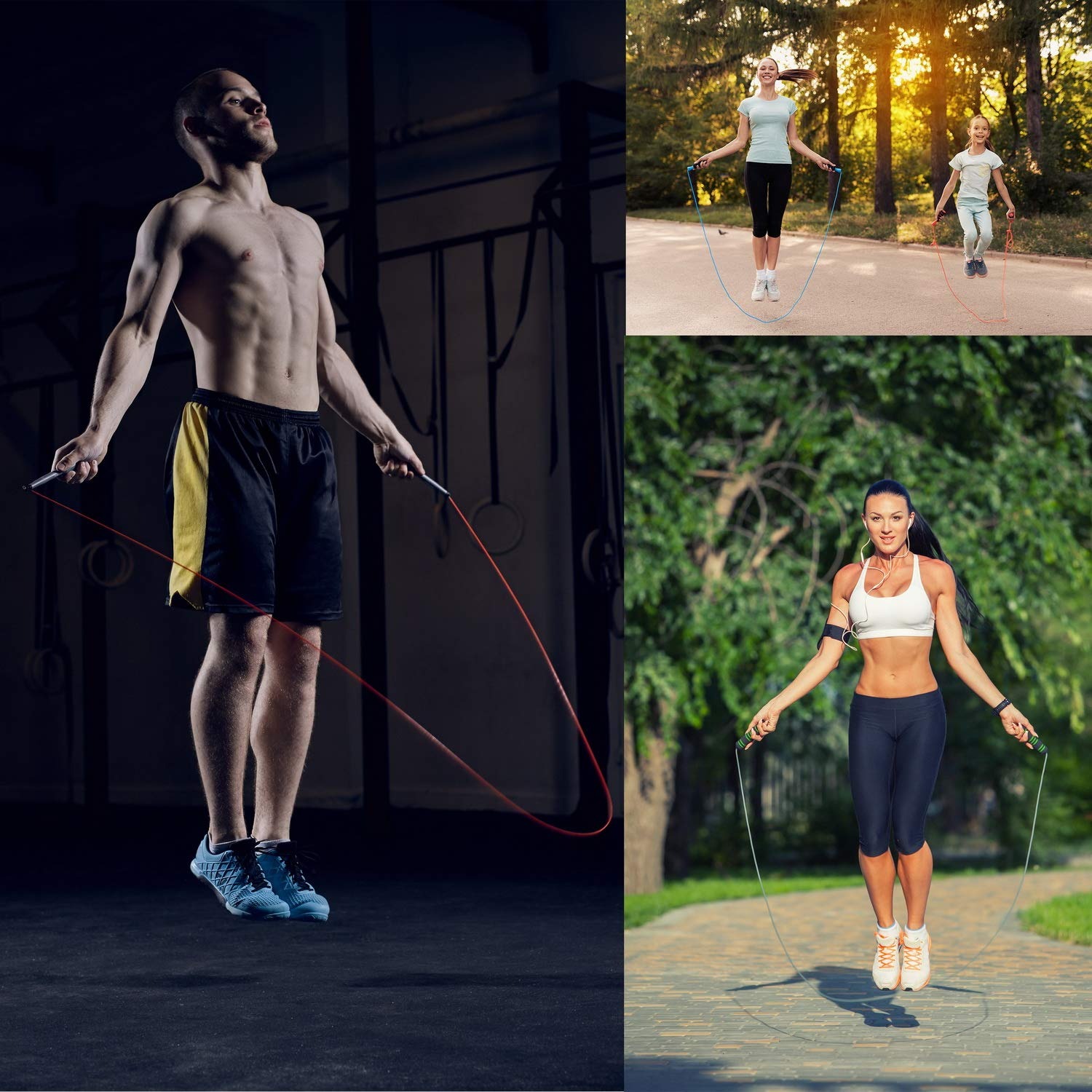 CUERDA PARA SALTAR CARDIO CROSSFIT - Imagen 3
