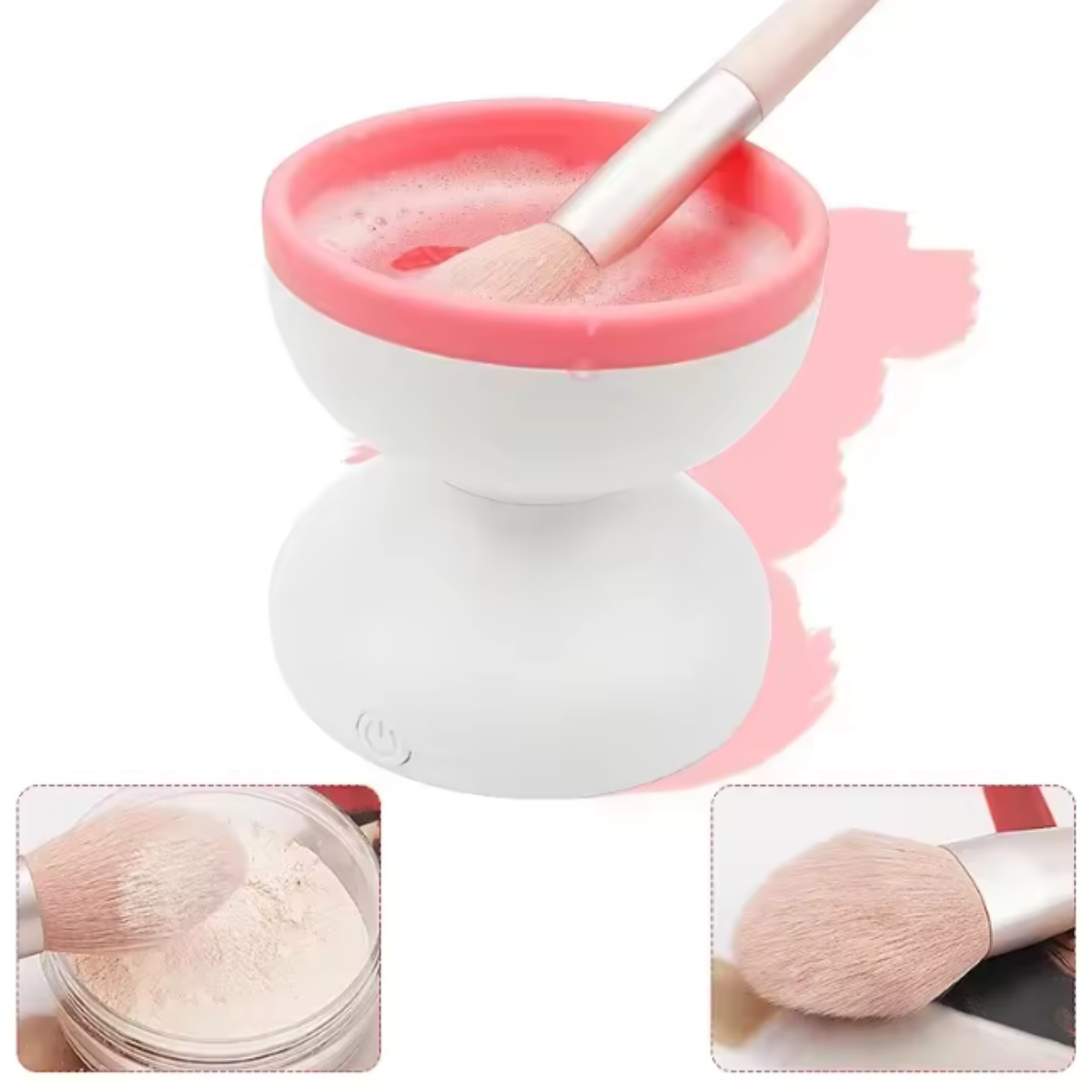 Limpiando Automático Brochas Maquillaje - Imagen 5