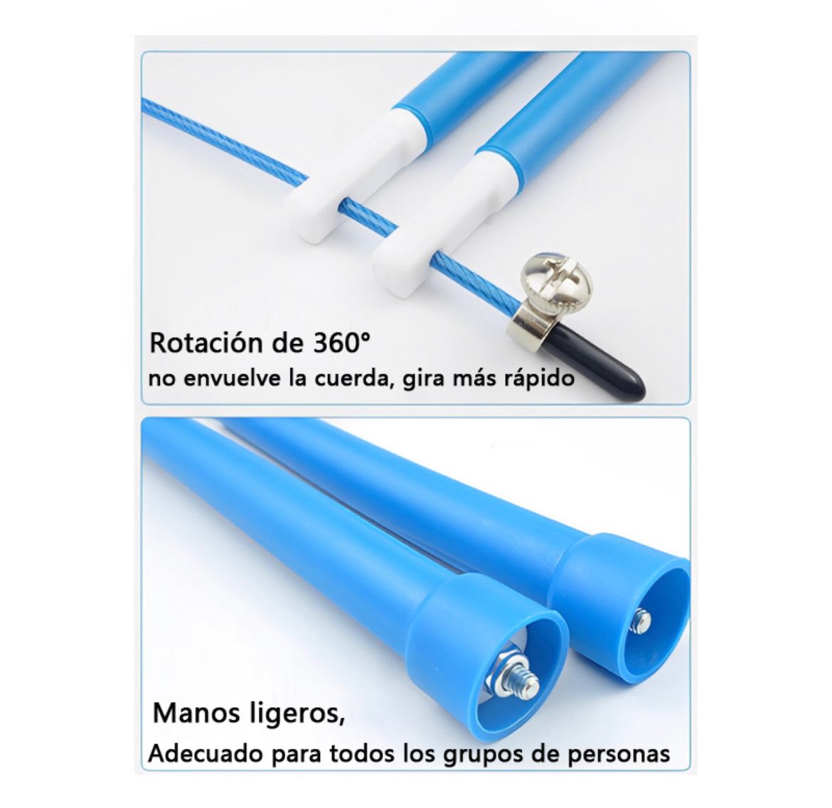 Cuerda De Saltar Profesional Regulable3m - Imagen 4