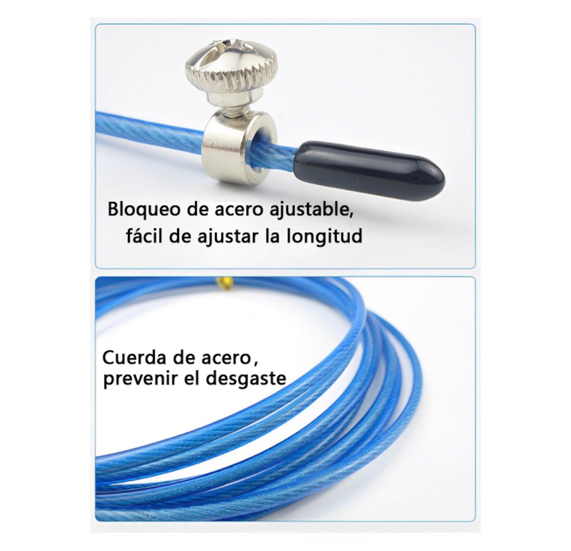 Cuerda De Saltar Profesional Regulable3m - Imagen 3