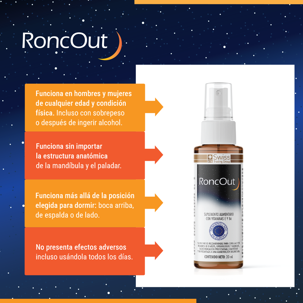 RoncOut Spray para Ronquidos - Imagen 4