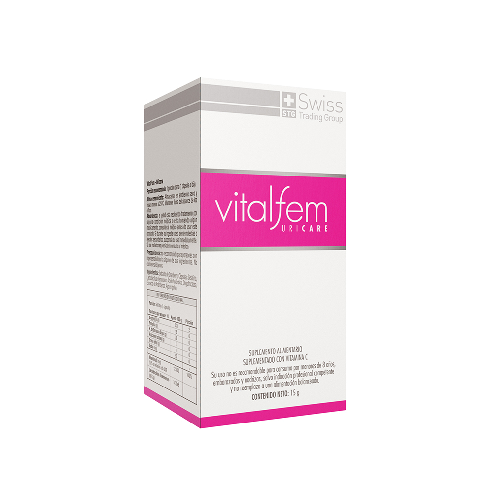 Vitalfem Uricare Salud Urinaria Femenina - Imagen 4