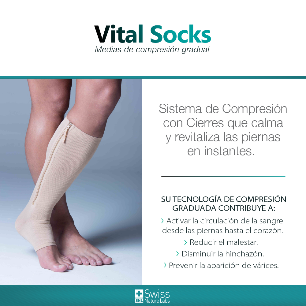 Vital Socks Medias de Compresión L - XL - Imagen 8