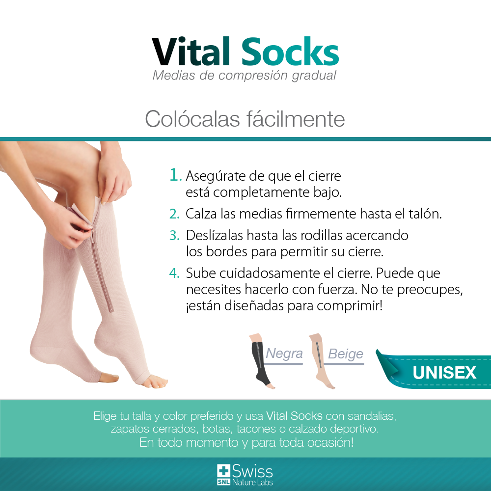 Vital Socks Medias de Compresión L - XL - Imagen 11