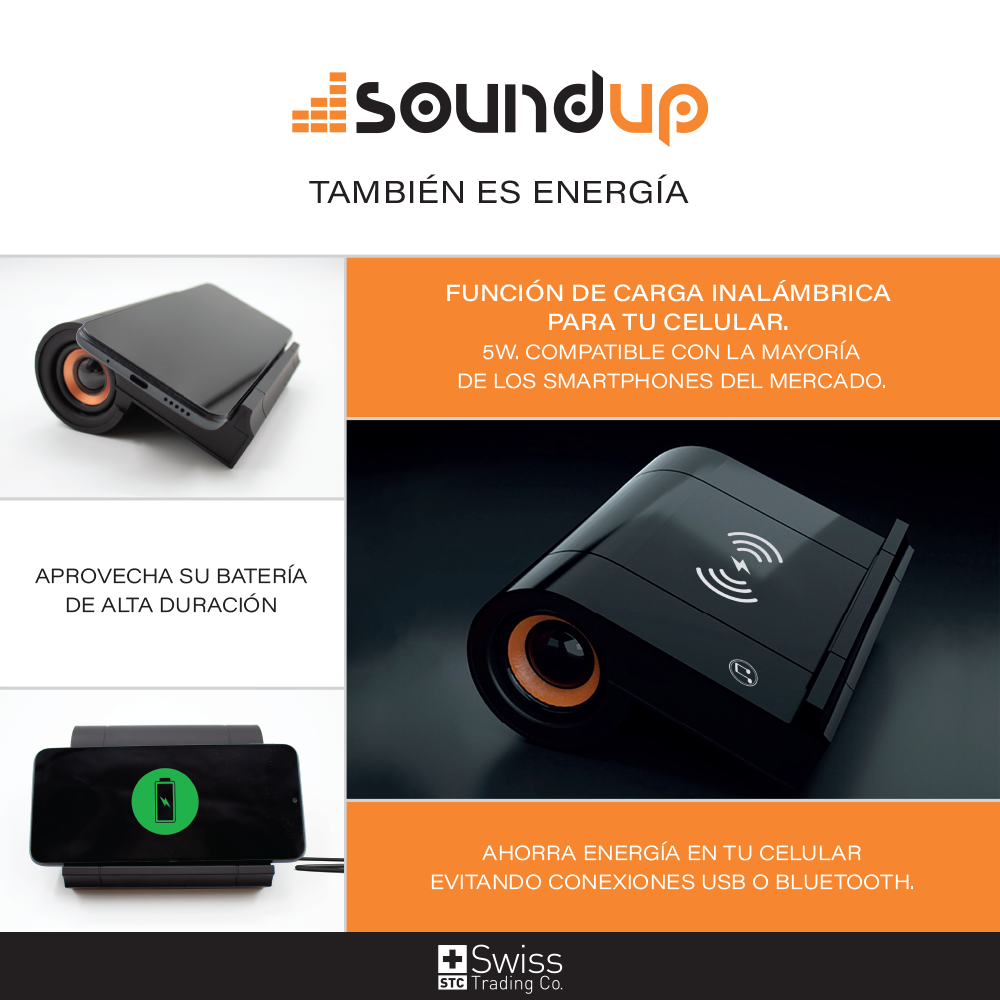 Sound Up Parlante Inalámbrico c/Cargador - Imagen 3