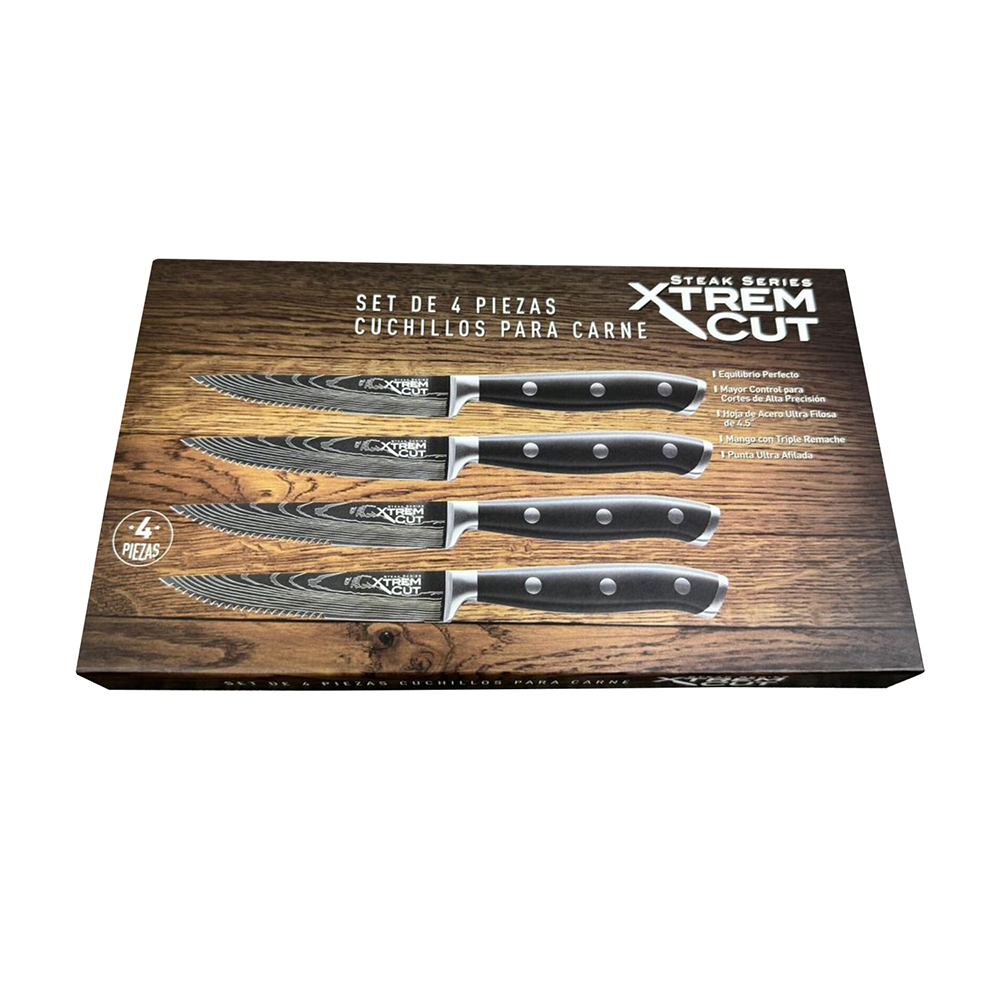 Xtrem Cut Steak Series Set Cuchillos x 4 - Imagen 3