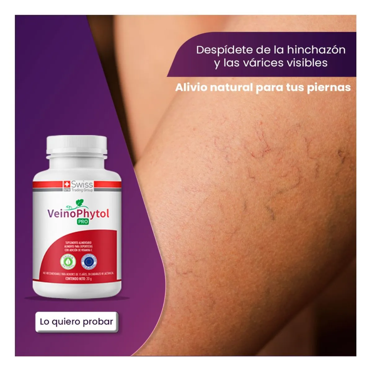 Veinophytol Pro Suplemento para Várices - Imagen 5