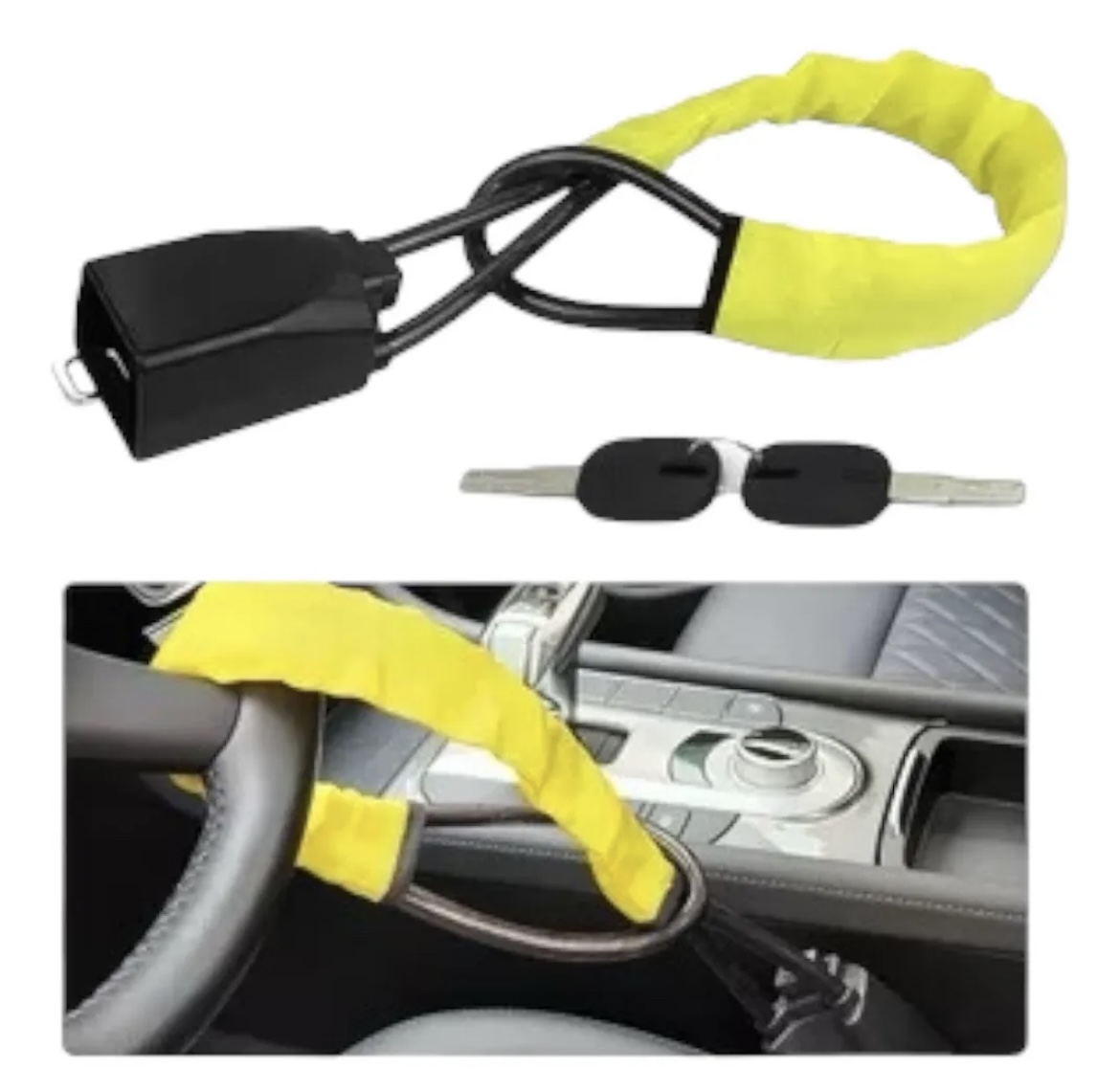 Tranca Volante Al Cinturon De Seguridad - Imagen 3