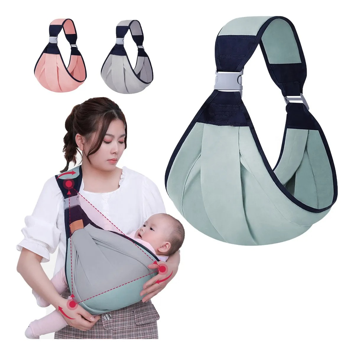 Y - Porta bebes Portatil Ajustable