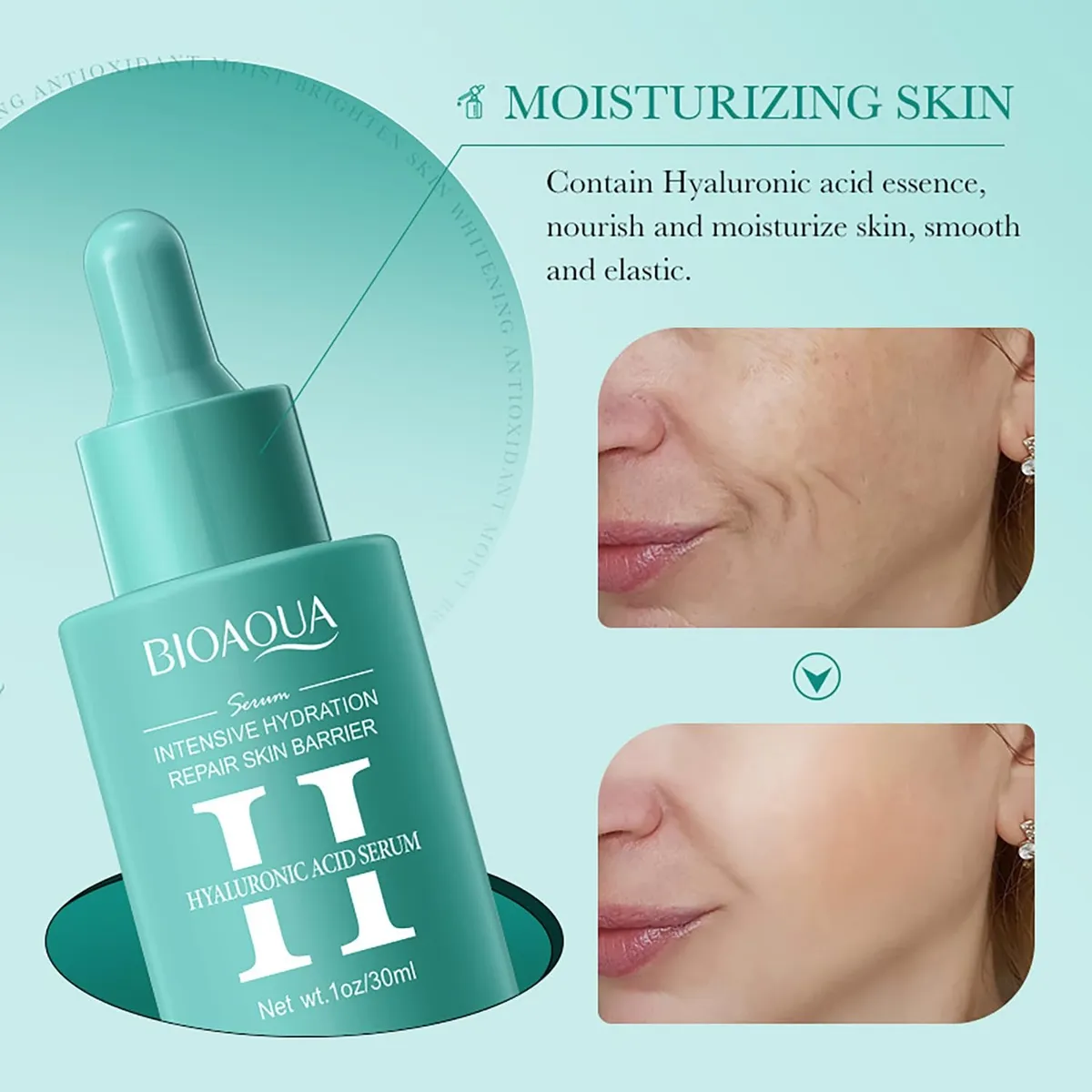 SERUM ACIDO HIALURONICO BIOAQUA - Imagen 5