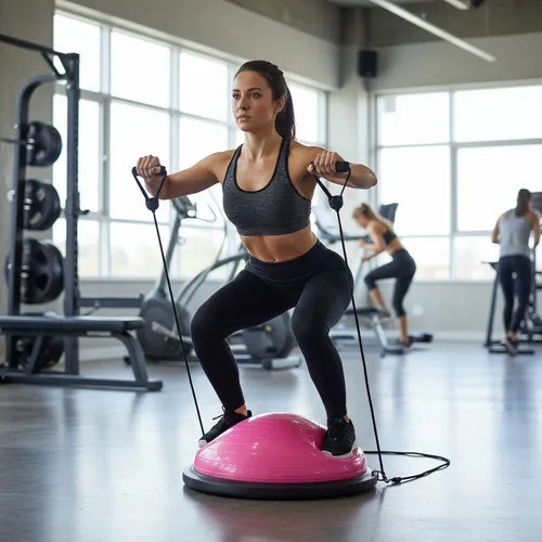 Pelota de equilibrio Bosu Pilates 46cm - Imagen 5