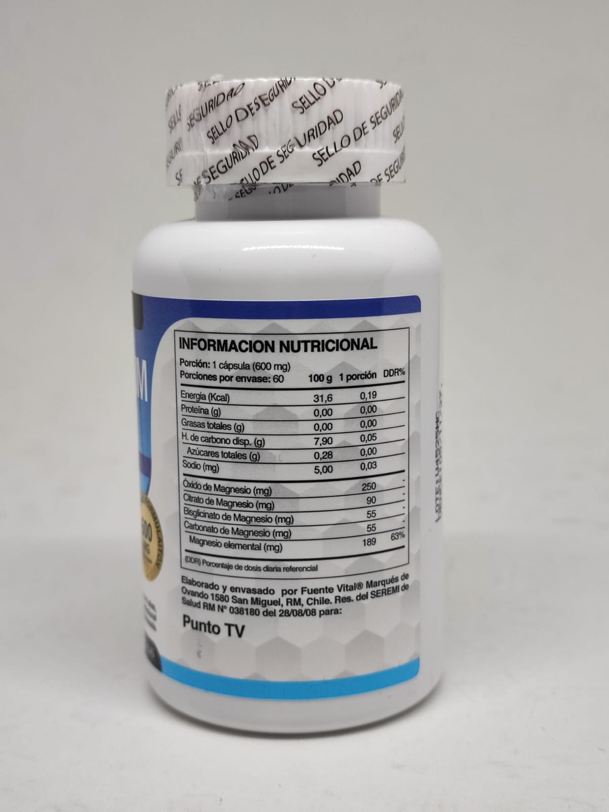 MAGNESIO COMPLEX 600MG - Imagen 4