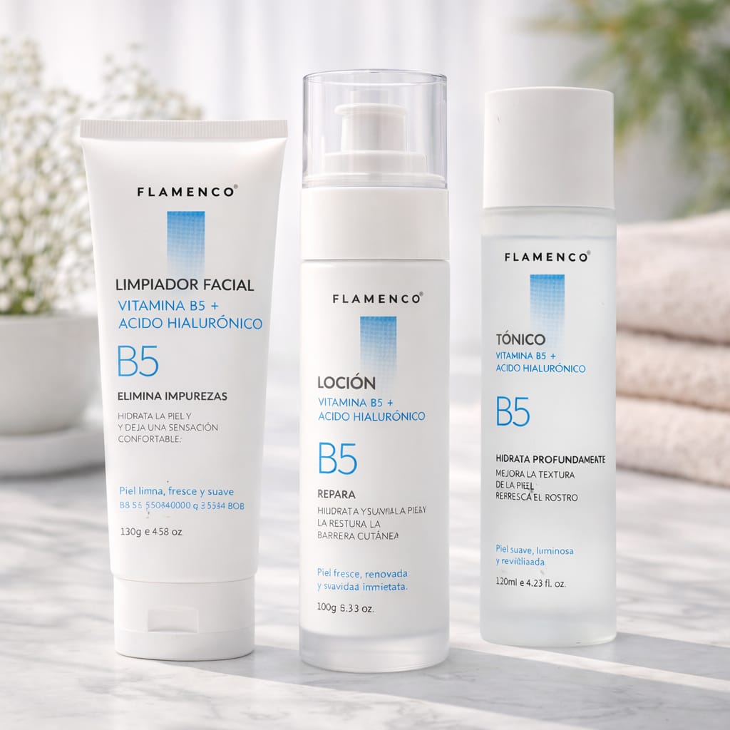 Kit Skin care vita B5+ácido hialuronico