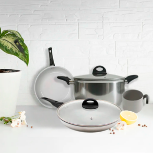 Batería de Cocina Xtrem Cook Steel 4 Pz